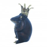 KING FROG SMALL - BRONZE STATUES